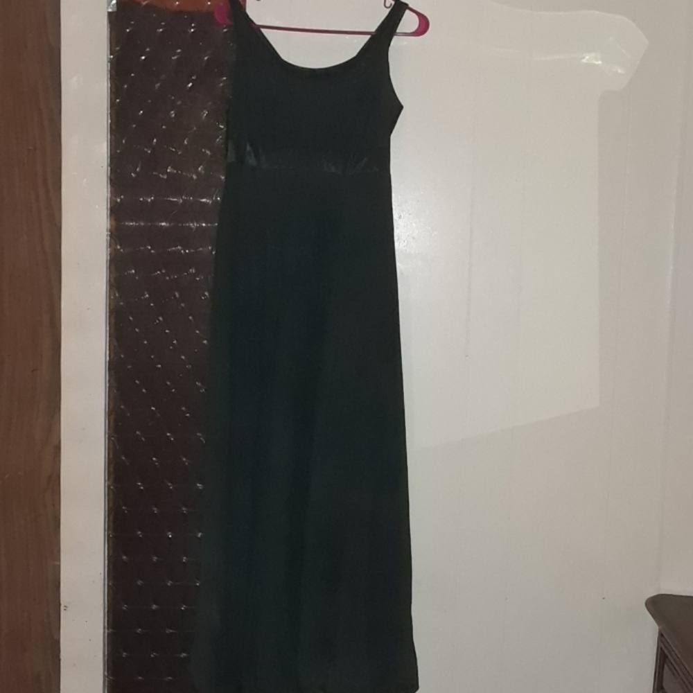 Women's Forrest Green Floor Length Dress Size 10